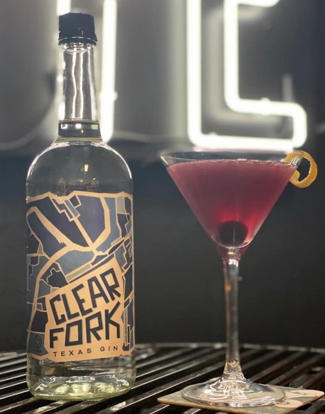 BlackEyed Distilling's newest spirit - Clear Fork Texas Gin.