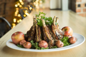 Easter pork crown roast on The B&B Butchers Easter take-out menu.