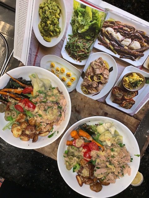 Libby Cagle's Nicoise salad