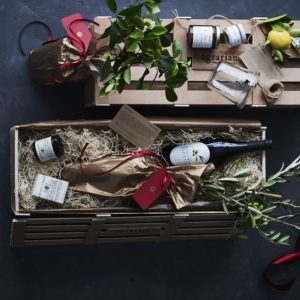 Lemon and Olive Oil tree gift set