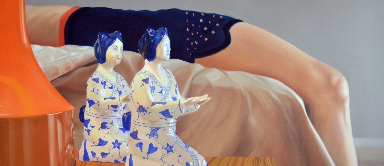 Kelli Vance’s “In the Cold Night of The Day,” 2019, at Cris Worley Fine Arts. Available: $7,000.