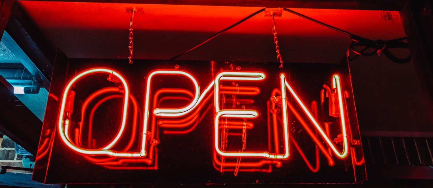 Open Sign