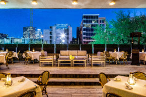 The patio at The Annie Cafe where dining can take place when the time is right. (Photo by Jenn Duncan)©JennDuncan-39