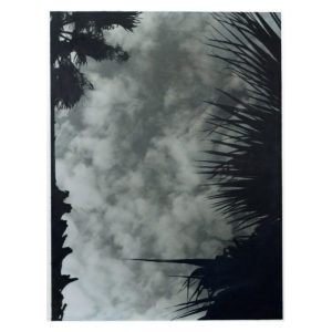 CAMH-exhibited, Houston artist Ann Stautberg’s hand-painted photographic images often appear cinematic, conjuring up film-noir flicks. Offered at 2020 CAMH Auction, the artist’s “6-12-17, #8,” 2017. (Courtesy the artist and Barry Whistler Gallery, Dallas)