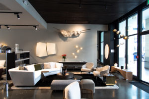 CAM Studio with paintings by Eduardo Portillo and Joe Mancuso (Photo by Krzysztof Kwiatkowski) 