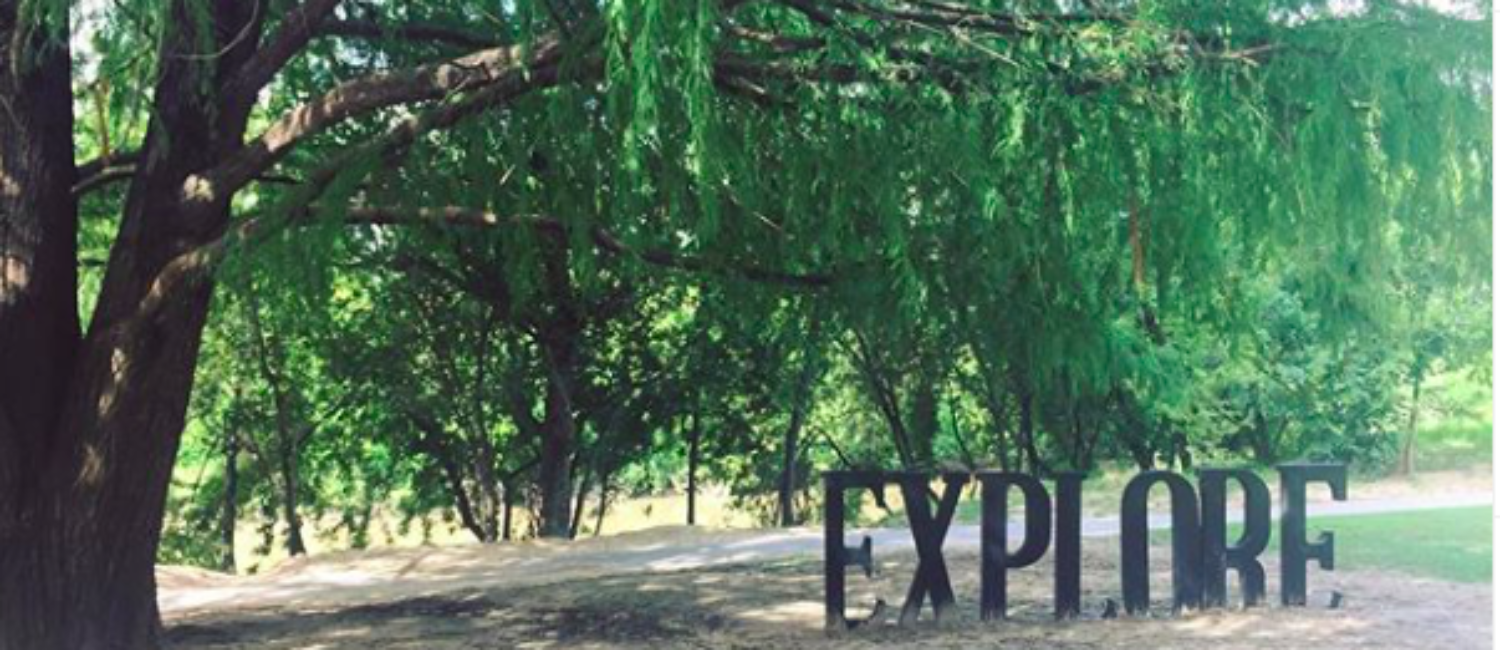 Get all your exploring done at Buffalo Bayou.
