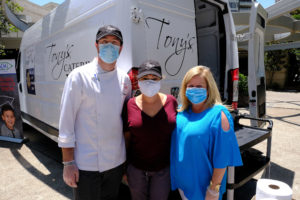 Chef Austin Waiter, Leila Zermeno and Lauren Britton