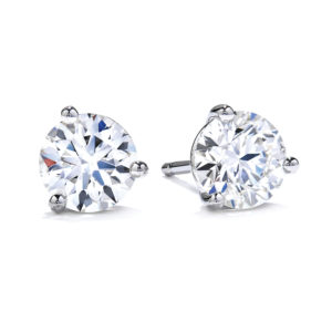 Diamond Round Studs 3