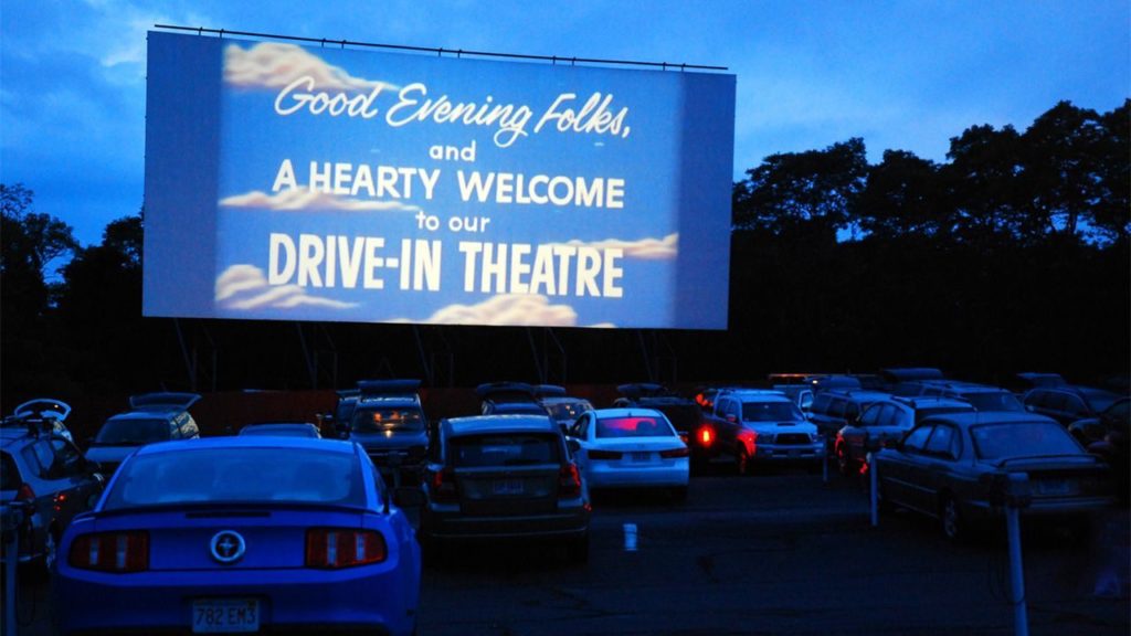 Drive-in movie theater