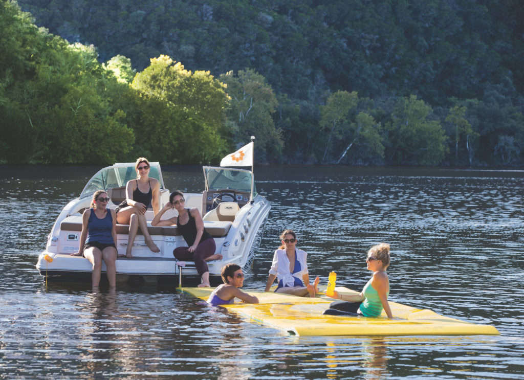 Water sports will be part of the experience when Lake Austin Spa Resort re-opens on July 1 with a new look and new services. (Photo by Lake Austin Spa Resort)