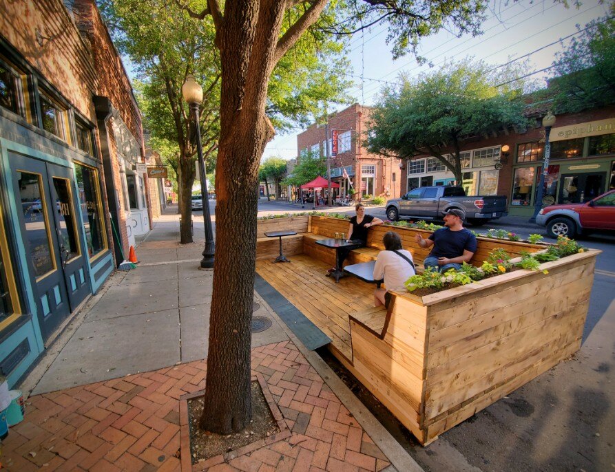 Better Block parklets