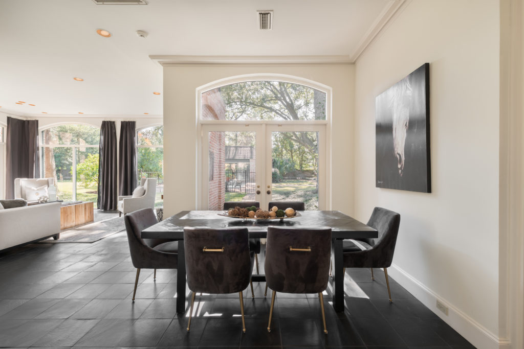 The mid-century addition to the John Staub house provided an updated appeal. (Photo by Vlady Ambia)