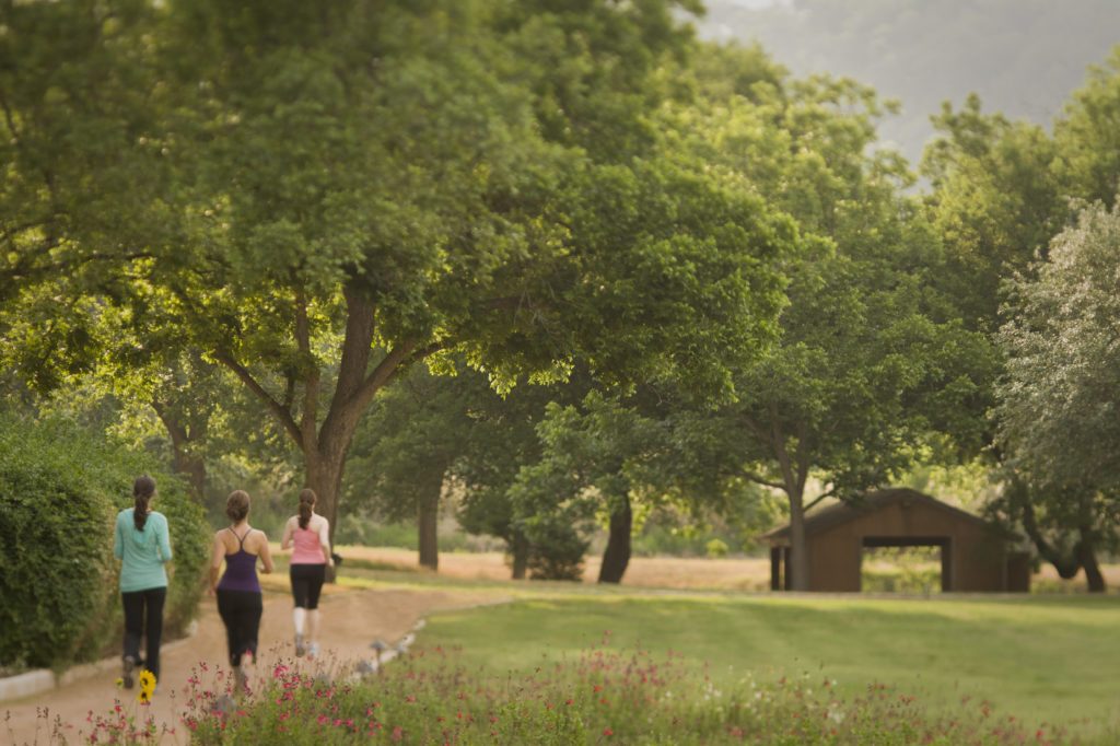 Outdoor activities are at the heart of the Lake Austin Spa Resort experience. (Photo by Terry Vine)
