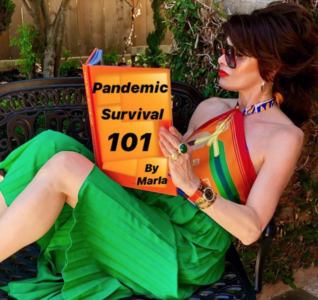 Full of life and laughter, Marla Hurley takes a break from coronavirus blues to enjoy a moment of levity with her own creative book.