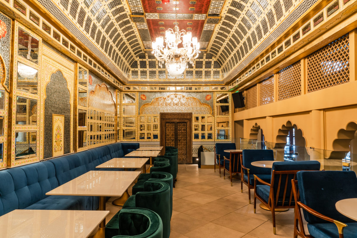 Your First Real Look Inside Houston's New Grand Jewel of an Indian