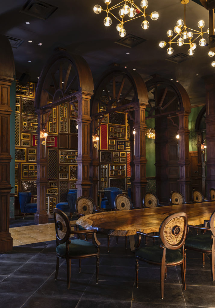 A view into The Traveler's Room at  Musaafer. (Photo by Julie Soefer)