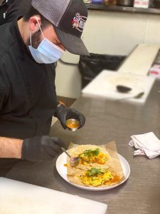 Chef Beto Gutierrez puts his native Laredo touch on tacos available for pickup at The Tasting Room in Uptown Park.