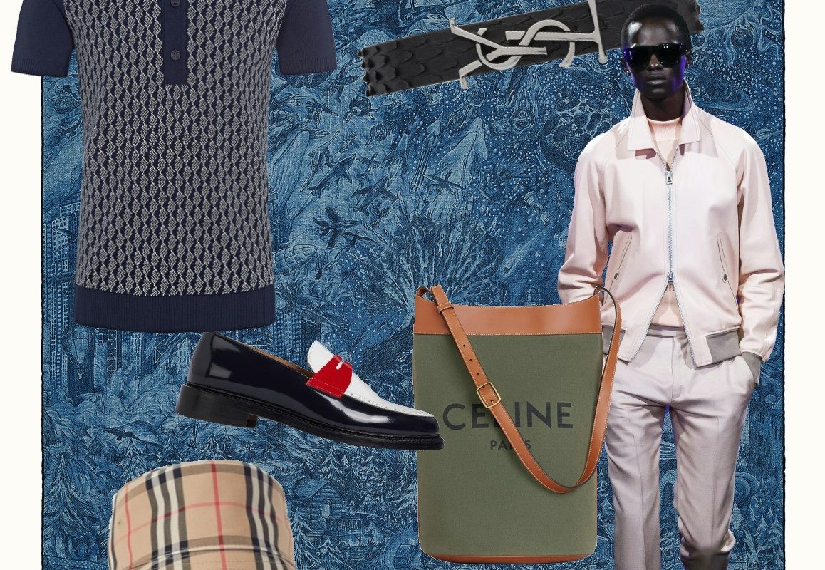 penny plaid bucket hat