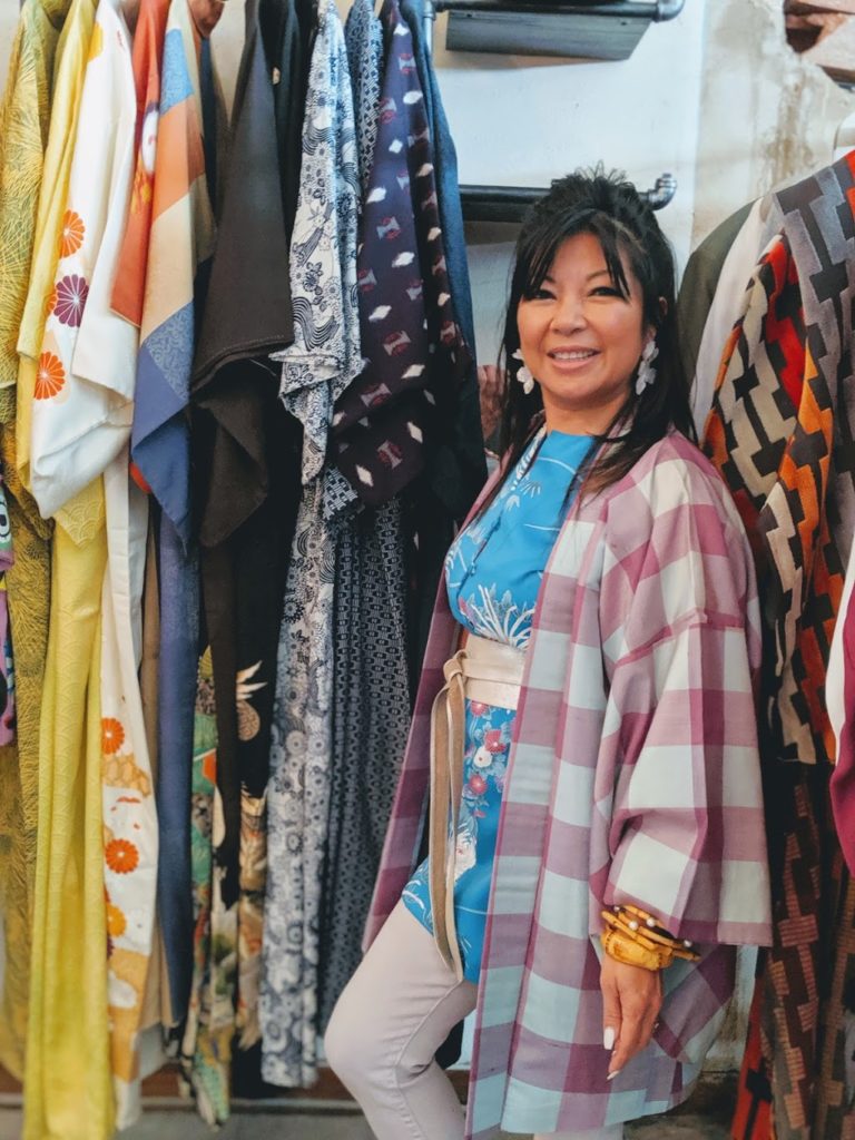 Kimono Zulu owner and stylist Tina Zulu collaborates with fashion designer Selven O’Keef Jarmon during quarantine