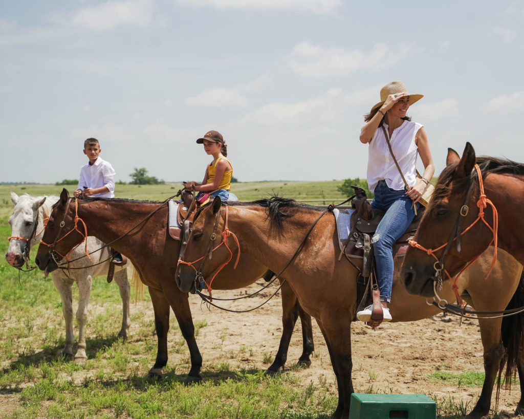 Riding is just one of many exclusive amenities.