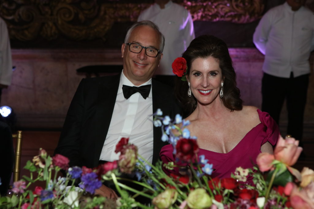Bobby & Phoebe Tudor at Le Grand Nuit in Mexico City, benefiting the rebuilding of Notre-Dame Cathedral.