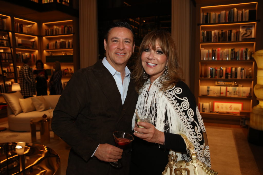 Glen Gonzalez, Meg Goodman during one of three glorious nights in Mexico City benefiting Notre-Dame Cathedral. 