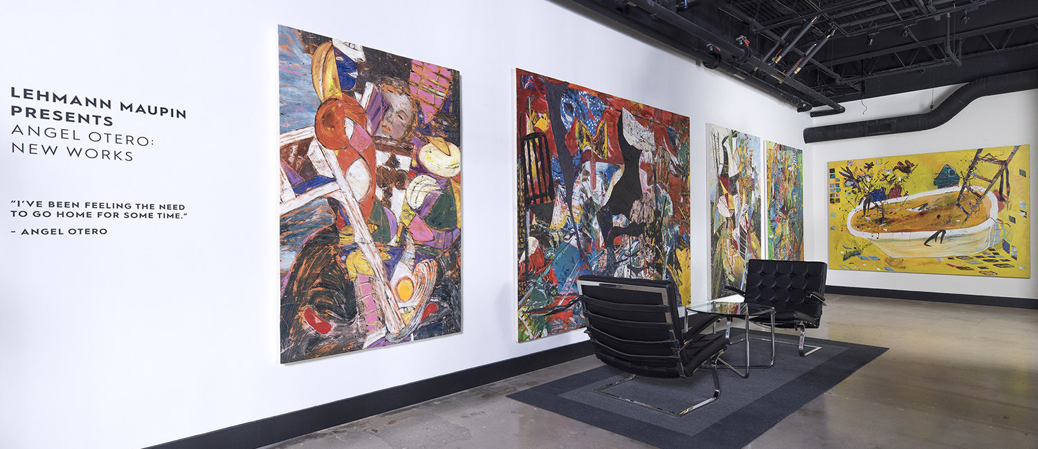 Angel Otero exhibition at the Conservatory on Two