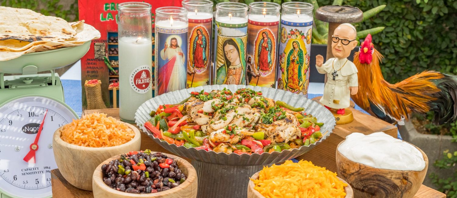 Eat Fajitas – chicken fajiata box