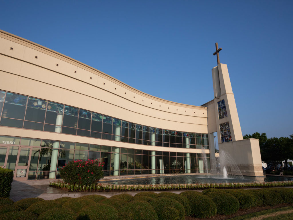 The Fountain of Praise church found itself in the international spotlight. (Photo by F. Carter Smith)