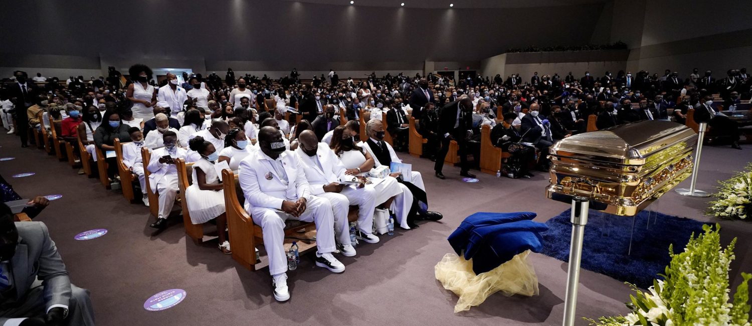 George Floyd funeral Houston
