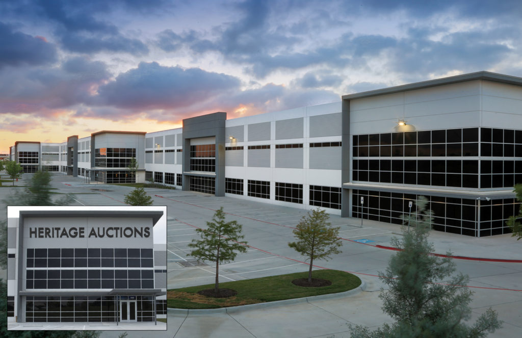 Heritage Auctions' new global headquarters near DFW Airport.