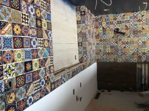 Paco’s new bar area will be backed by an eye-popping installation of hand-painted Mexican tiles