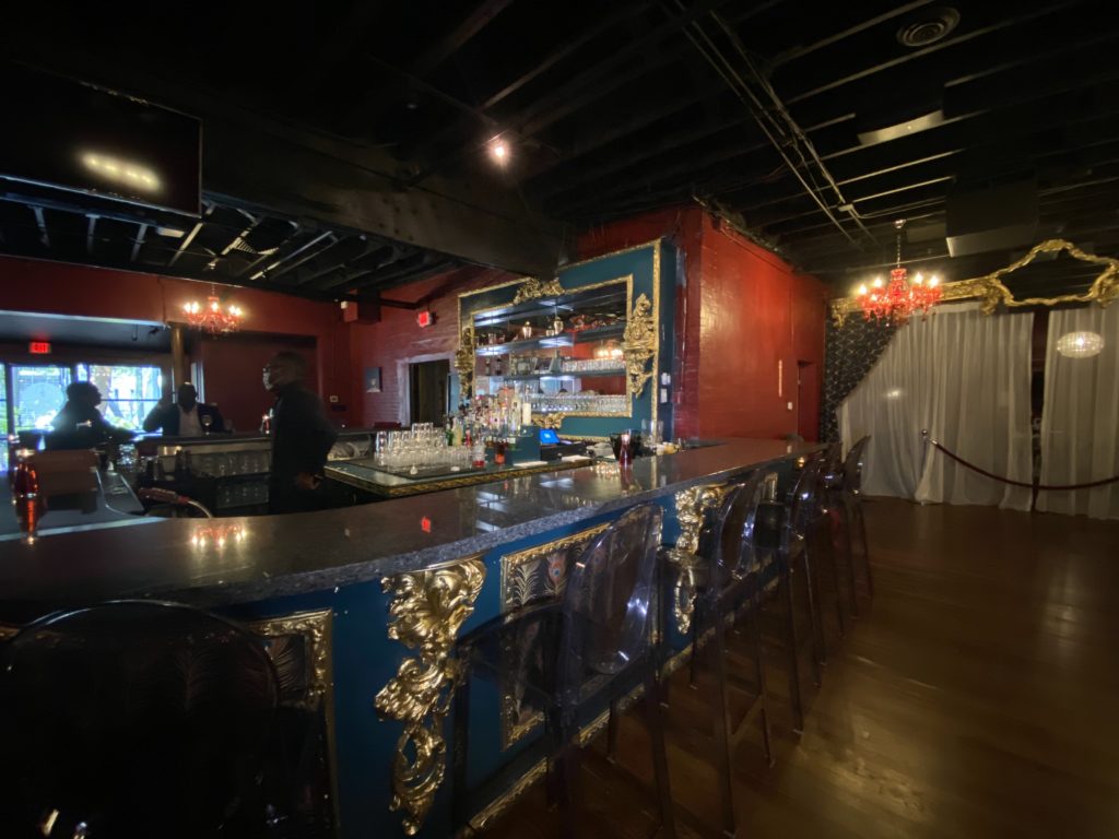 The Upper Kirby Bistro features a chic cigar bar on the second floor, in a revival of the beloved Downing Street.