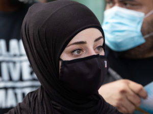 Thousands  of Houstonians gathered to remember George Floyd as his body laid in state at The Fountain of Praise church, Monday June 8, 2020Family, rappers Bun B and Trae the Truth, and Houston Mayor Sylvester Turner
