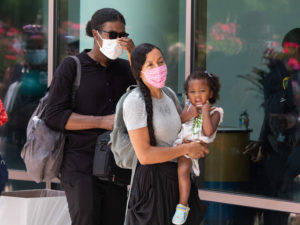 Thousands  of Houstonians gathered to remember George Floyd as his body laid in state at The Fountain of Praise church, Monday June 8, 2020Family, rappers Bun B and Trae the Truth, and Houston Mayor Sylvester Turner