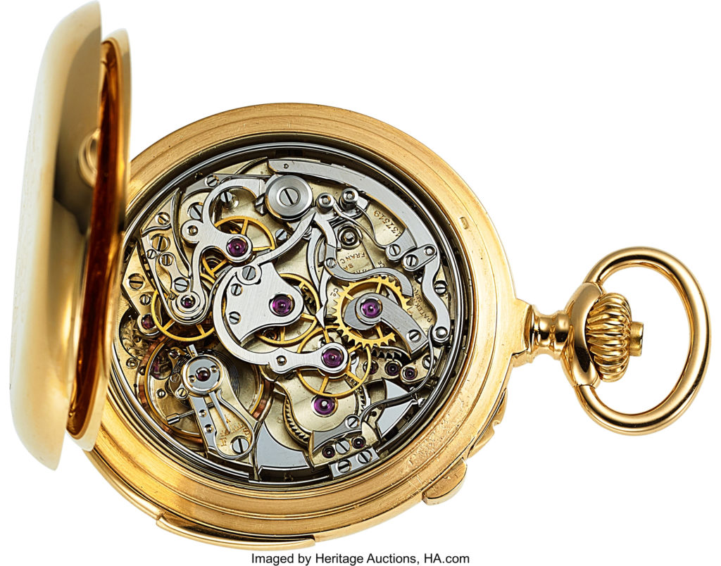 The historically significant Patek Philippe chronograph owned by U.S. Surgeon General Rupert Blue will be auctioned on June 9 at Heritage Auctions.