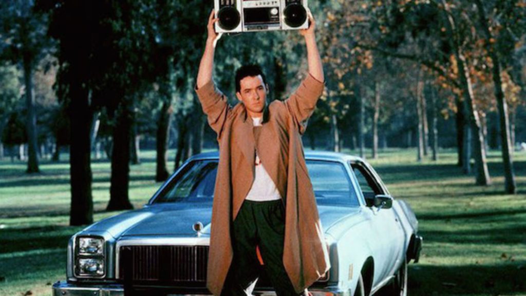 Say Anything's raised boombox scene does not exactly hold up in 2020.