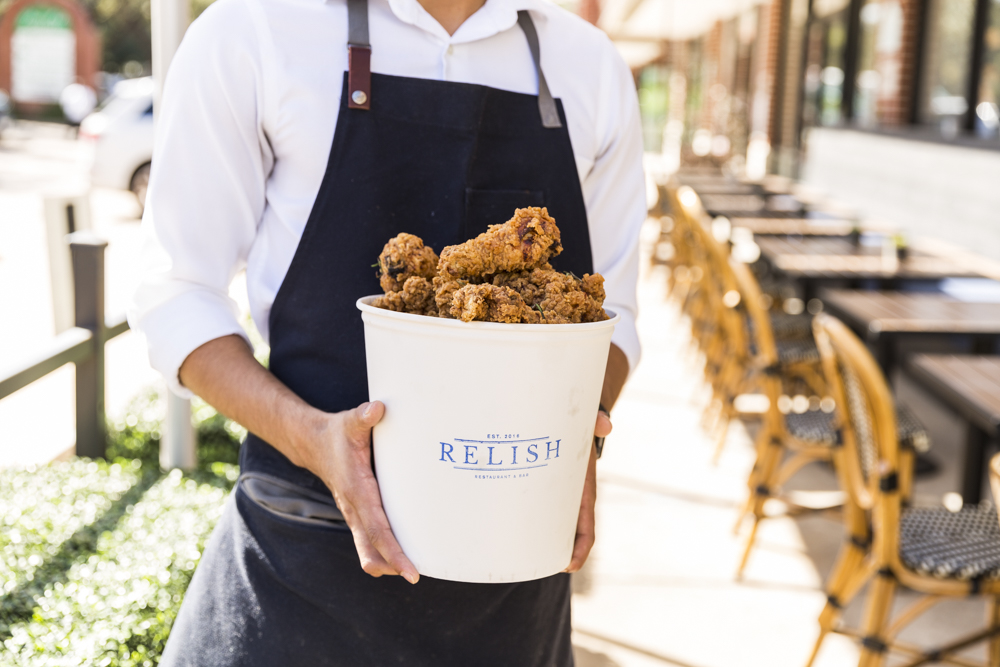 Relish might be closed on Monday but fried chicken joins the menu on Tuesday and continues as an offering indefinitely.
