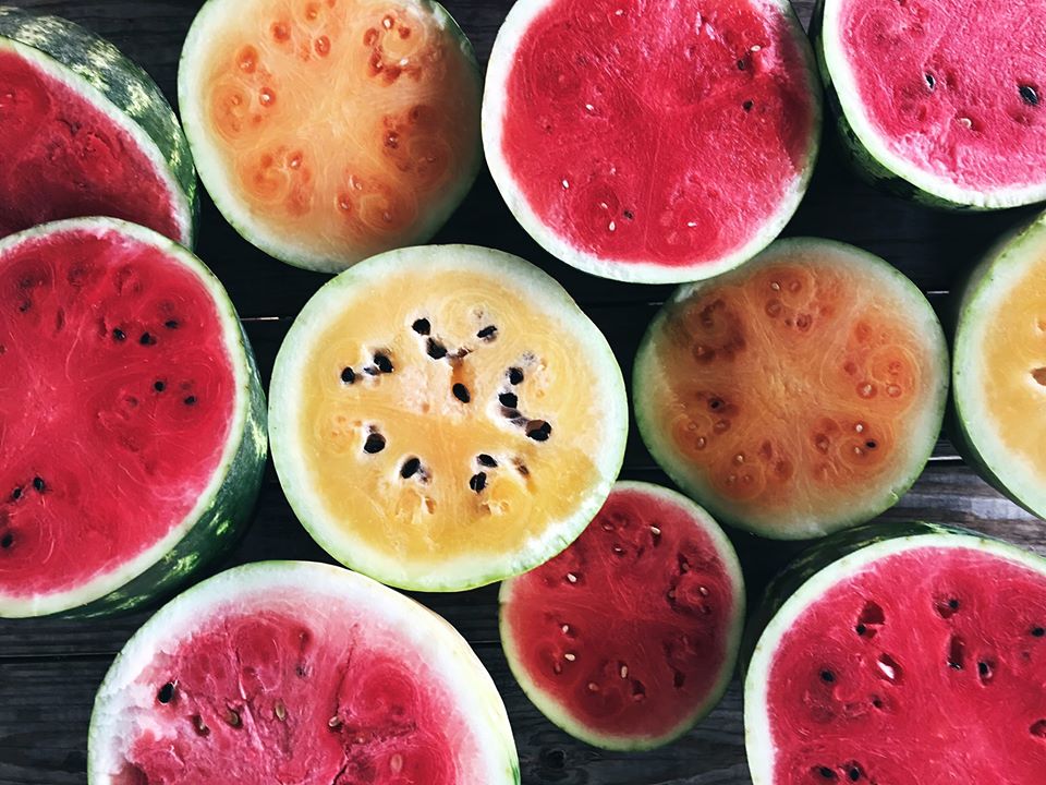Dallas Farmers Market watermelons