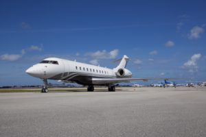 Bombardier Global 5000.  Current asking price is $15,995,000.