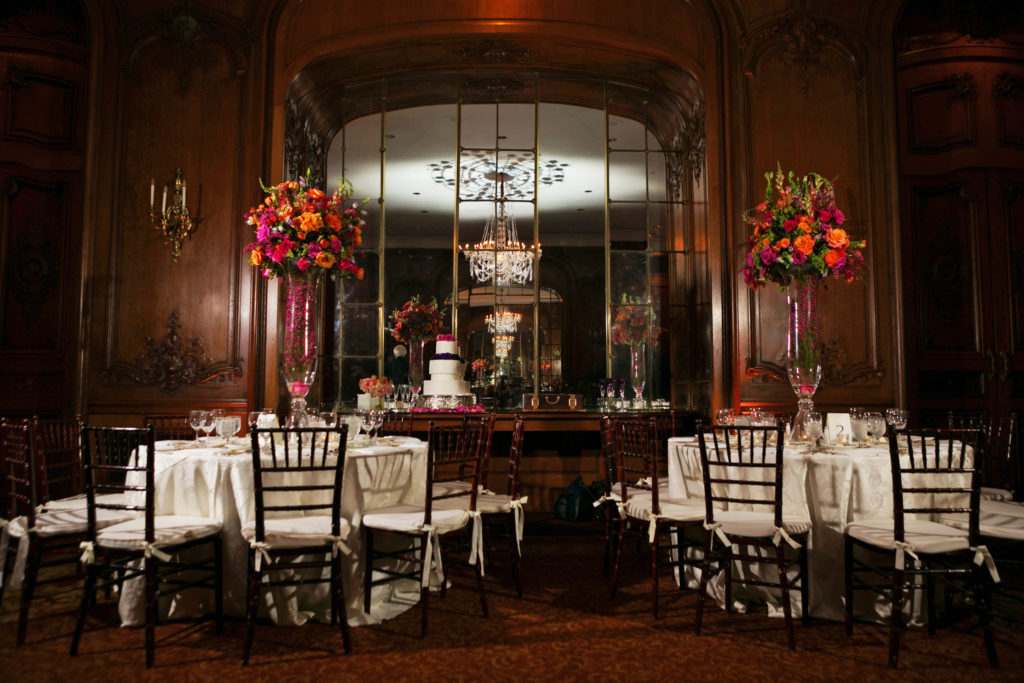 La Colombe d'Or Grand Salon was the setting for beautiful parties and weddings. (D. Jones Photography)