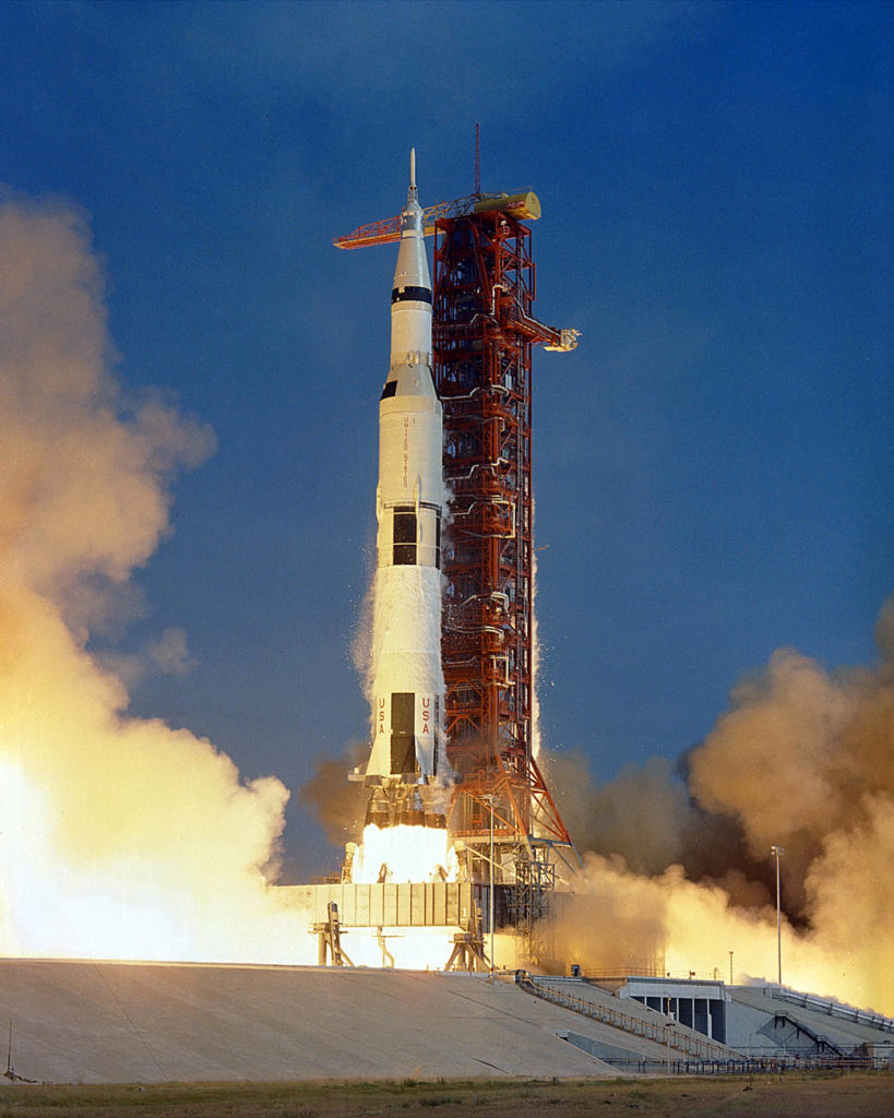 Apollo 11 was a remarkable moment at a tumultuous time in U.S. history. (Photo courtesy of NASA)