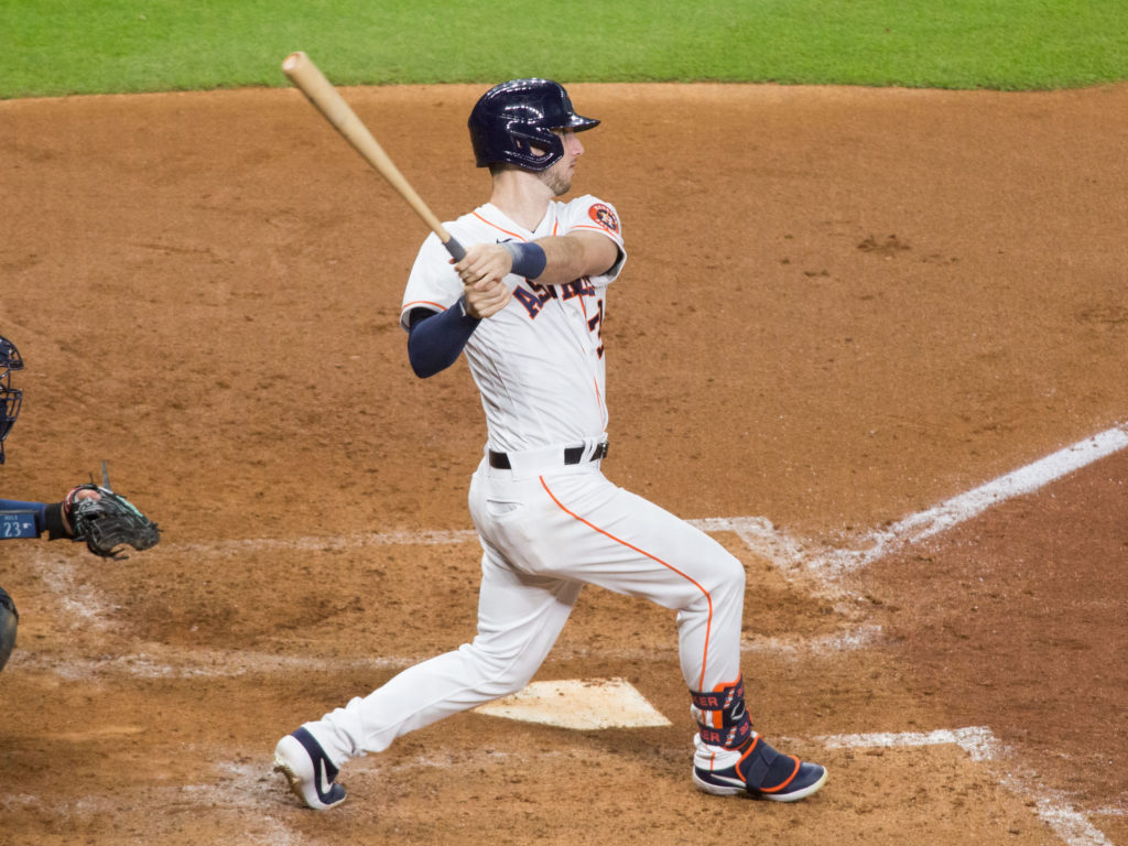Kyle Tucker's bat can be a difference maker for the Houston Astros. (Photo by F. Carter Smith)