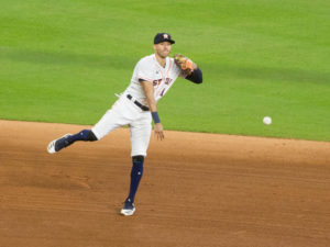 Houston Astros vs. Seattle Mariners. Lance McCullers pitches 2nd game of 2020 season a Minute Maid Park
