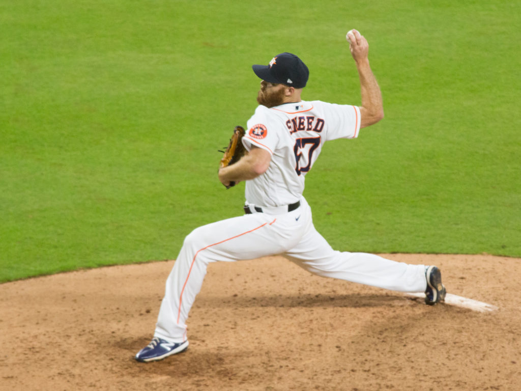Cy Sneed can be a weapon for the Houston Astros. (Photo by F. Carter Smith)