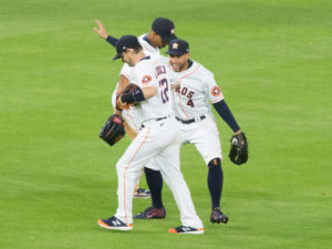 Houston Astros vs. Seattle Mariners. Lance McCullers pitches 2nd game of 2020 season a Minute Maid Park