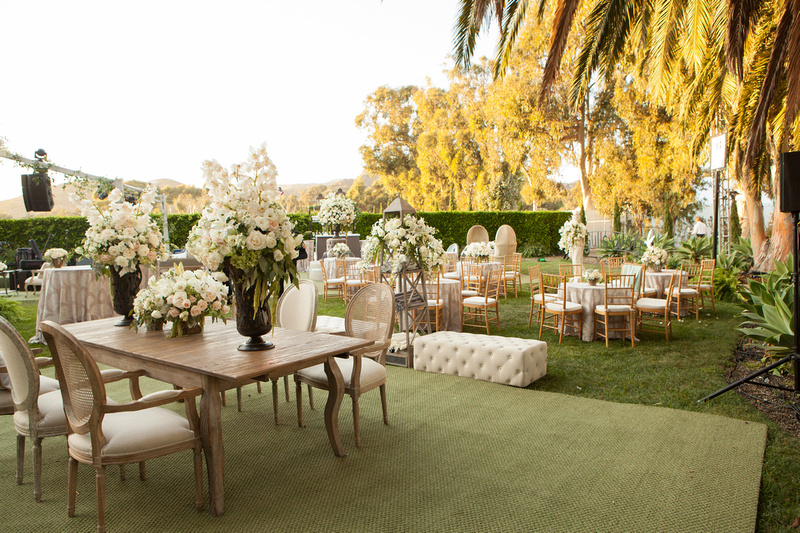 Social distancing for weddings can be obtained with careful orchestration by a seasoned wedding planner. (Photo courtesy of The Events Company)