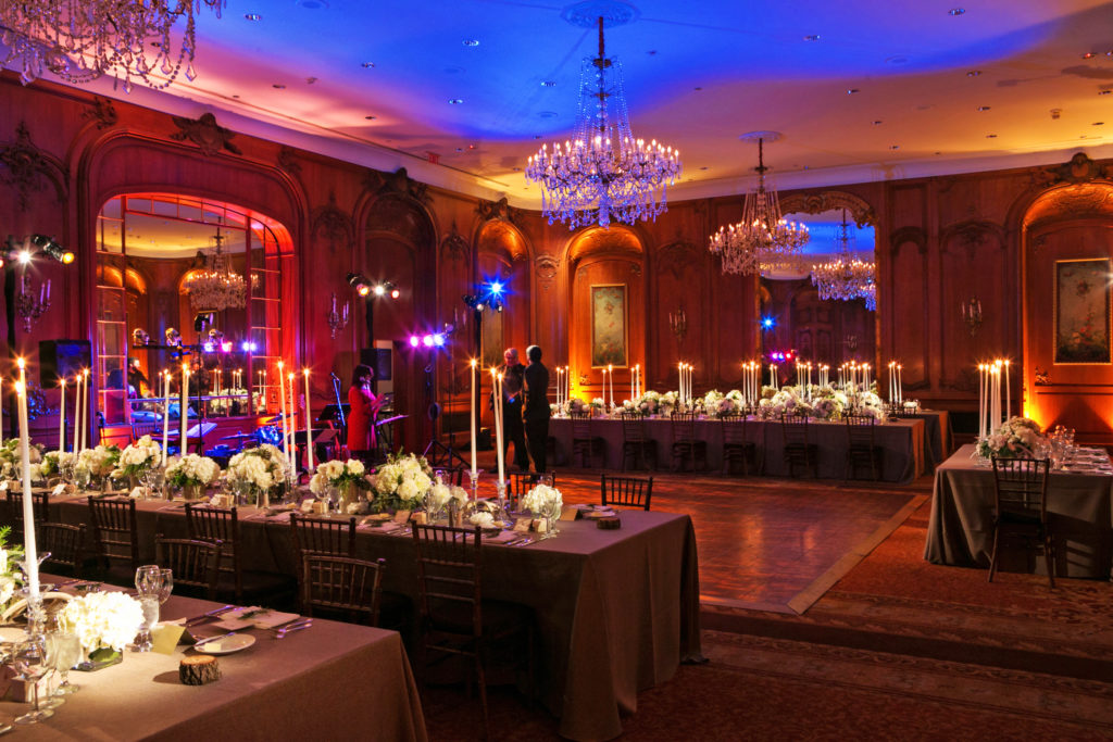 The mirrors of La Colombe d'Or Grand Salon will be replaced with windows allowing views of the 1,000-plus oak trees that shroud the 900 acre property.(D. Jones Photography)