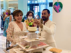 Birthday girl Hallie Vanderhider, Fady Armanious at Tootsies