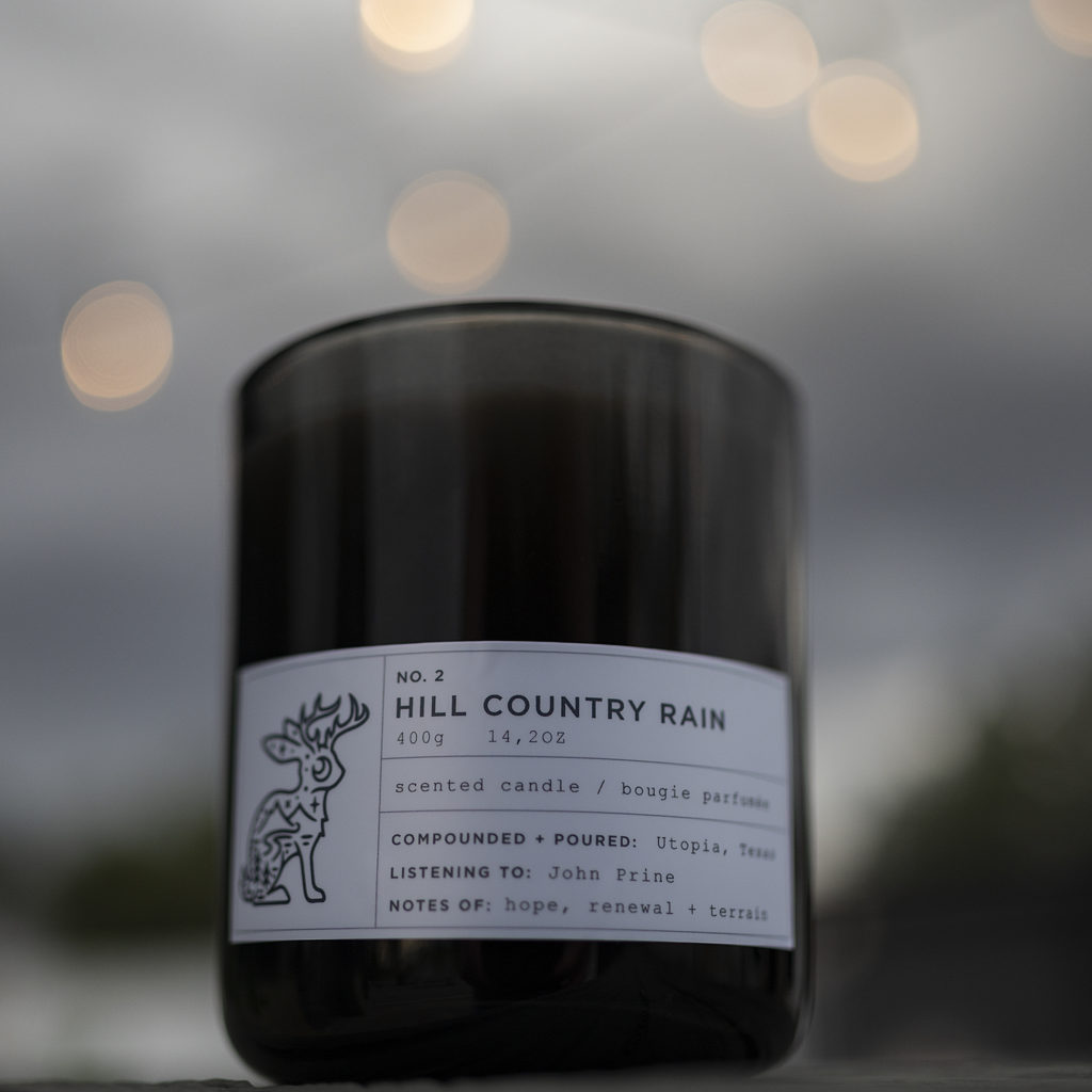 Hill Country Rain is a signature scent for the Utopia-based company. (Photo by Gary Griffin)